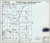 Page 101 - Township 40 N., Range 15 E., South Warner Wild Area, Modoc County 1958